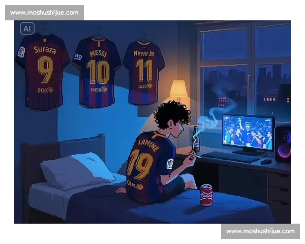 0-6 溃败怒火难平！居勒尔推搡亚马尔吃警告，巴萨新星笑对冲突